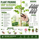 Pruning snip scissors for gardening and plant trimming at Maria's Grow Garden Store.