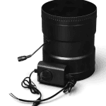 4-inch inline duct fan with speed controller for optimal airflow.