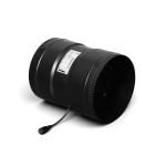 High-performance inline duct fan with adjustable speed control for ventilation.