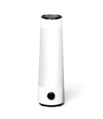 Modern white humidifier with 6L water tank for home use.