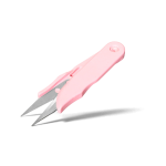 Pink pruning snips for gardening and plant care.