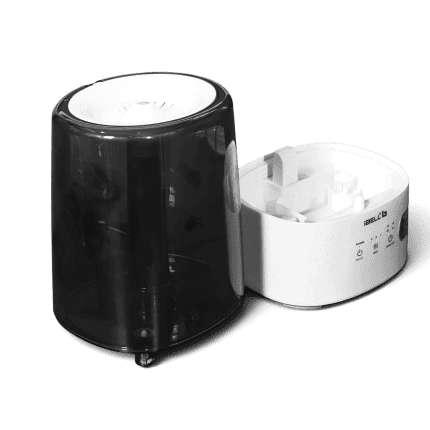 Ultrasonic humidifier with timer for grow tents and indoor gardening.