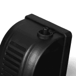 Black silent air pump for hydroponic deep water culture systems.