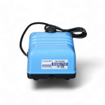 Blue Hailea V-10 silent air pump for aquariums and hydroponics.